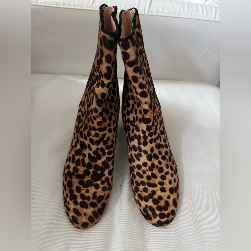 NWT, JCrew calf hair booties